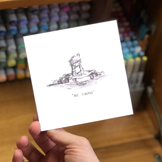 Be Curious (Card)