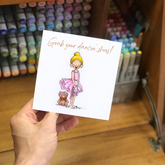 Grab your dancin' Shoes! (Card)