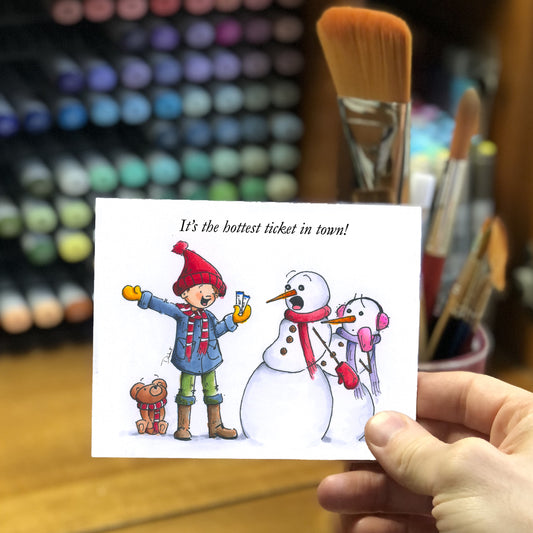 The Hottest Ticket! (Card)