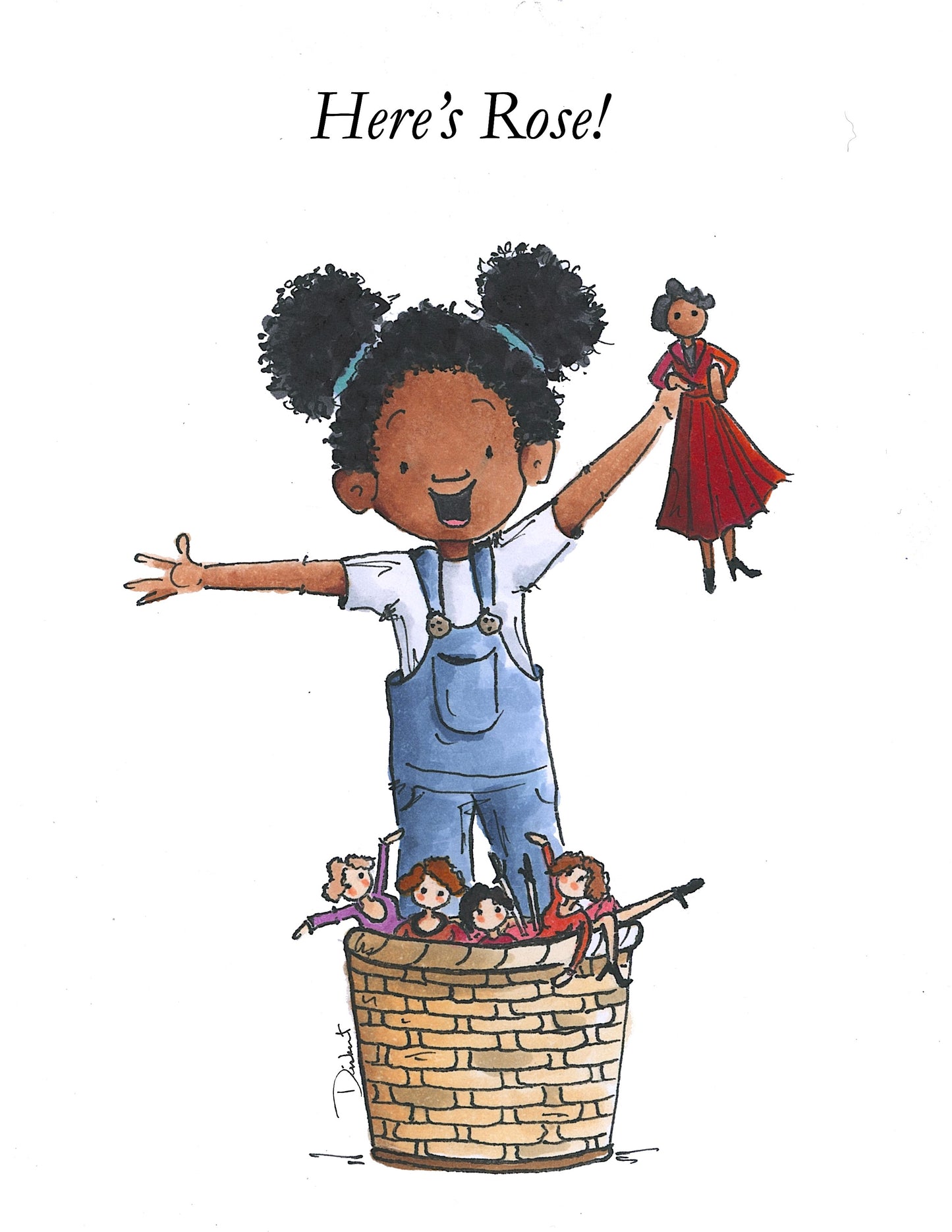 Here's Rose! (Fine Art Print)