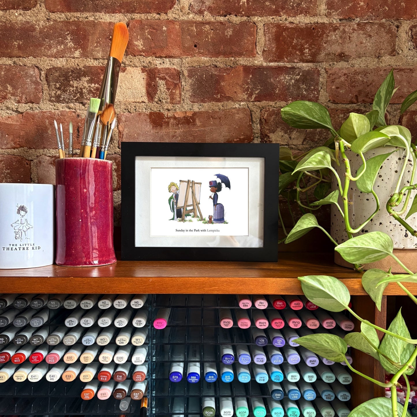 Sunday in the Park with Lempicka (Little Print)