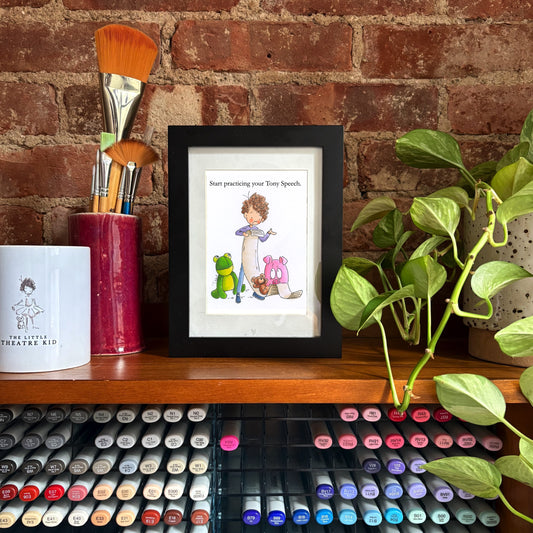 Tony Speech (Little Print)