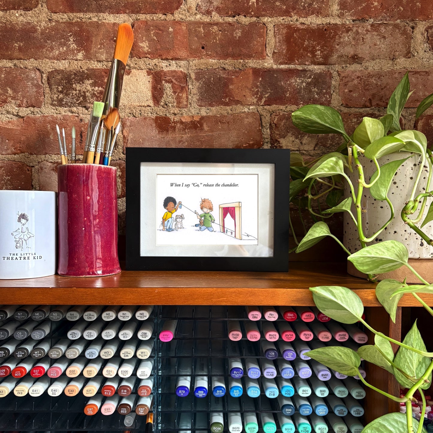 Born a Stage Manager (Little Print)