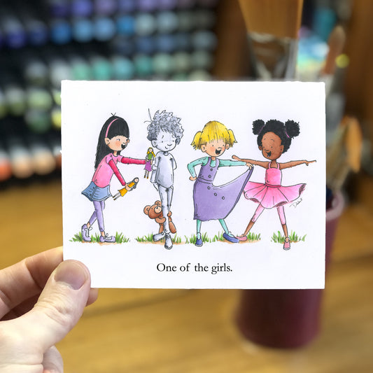 One of the Girls (Card)