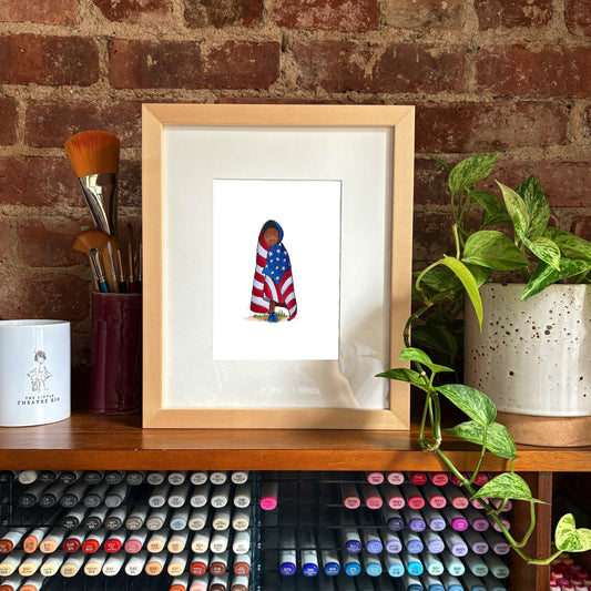 We're Living in America (Fine Art Print)