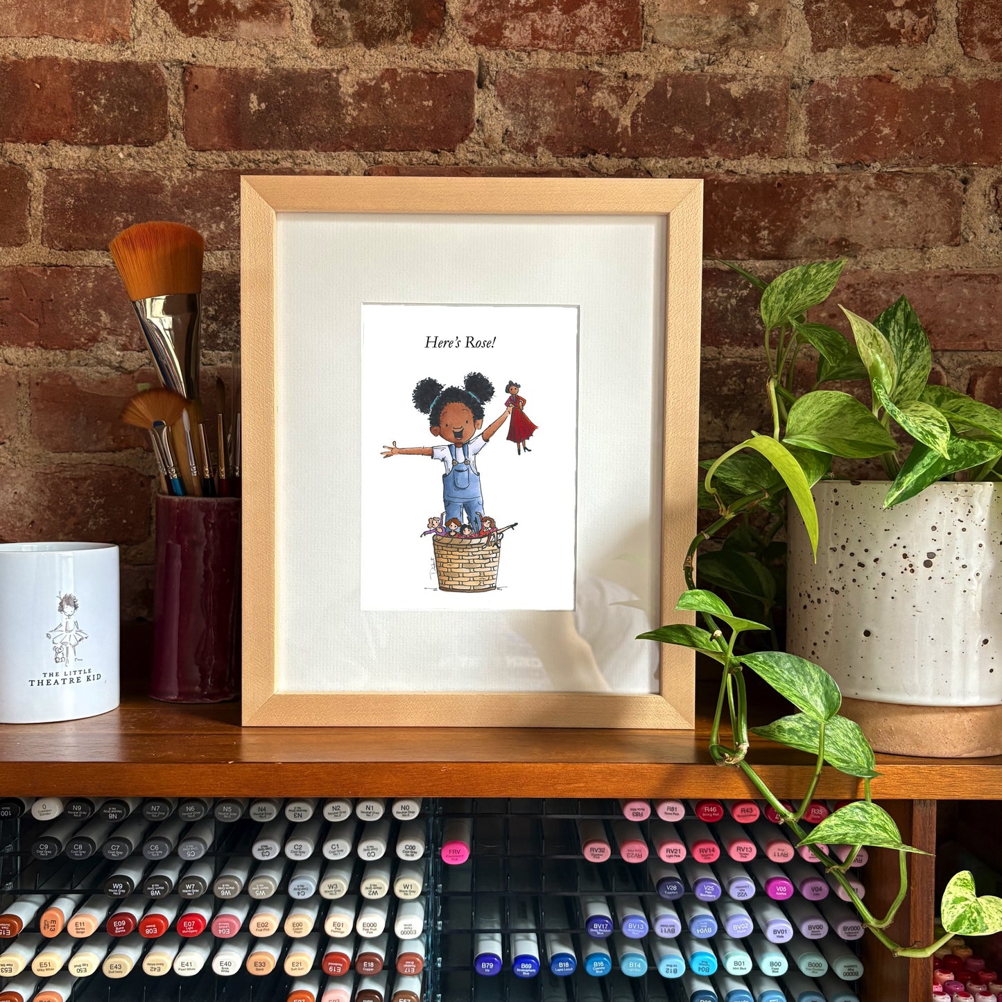 Here's Rose! (Fine Art Print)