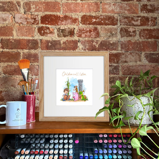 Children Will Listen (Fine Art Print)