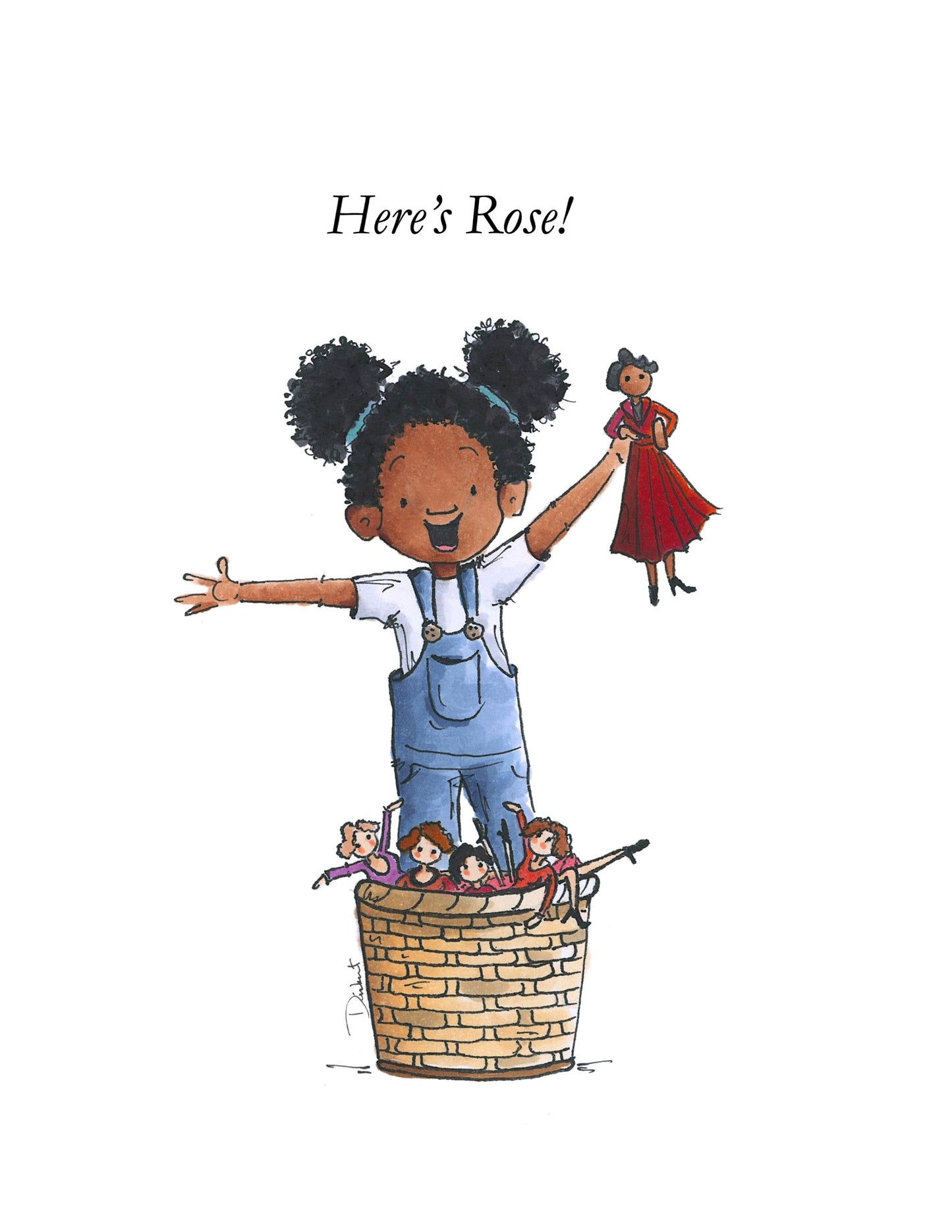 Here's Rose! (Fine Art Print)