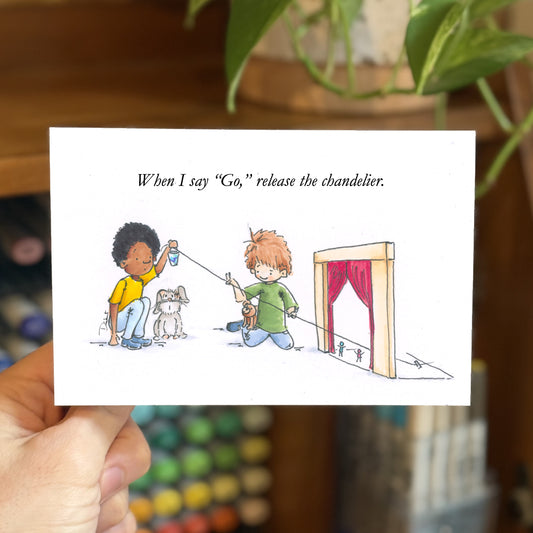 Born a Stage Manager (Card)