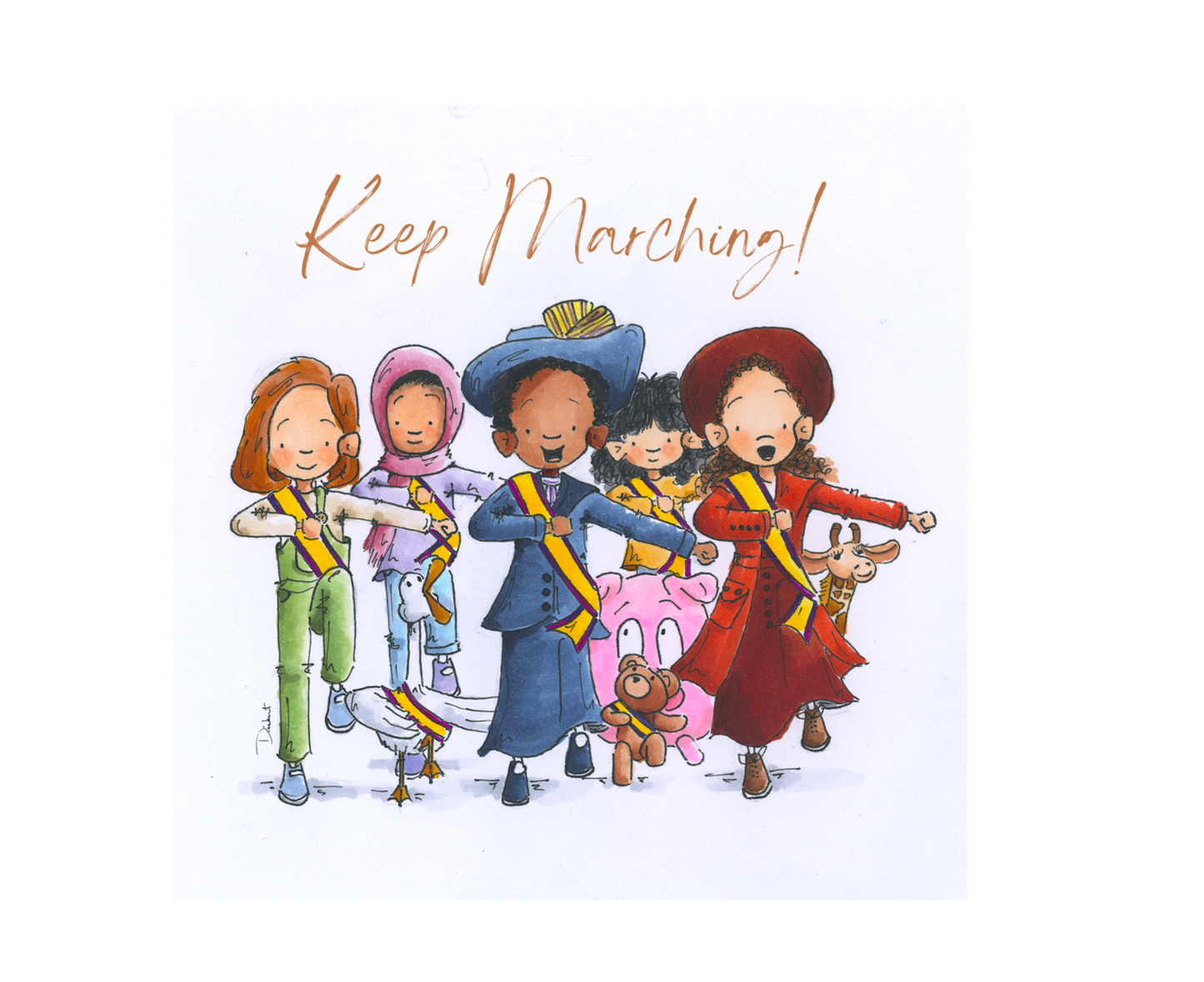 Keep Marching (Little Print)