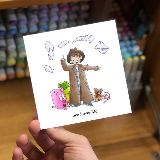 She Loves Me (Card)