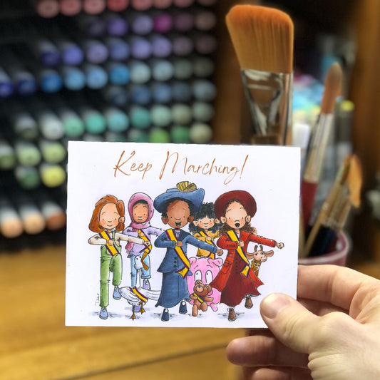 Keep Marching (Card)