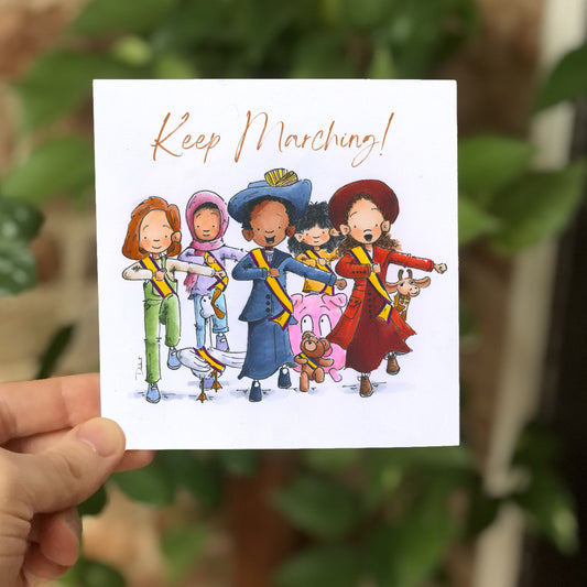 Keep Marching (Little Print)