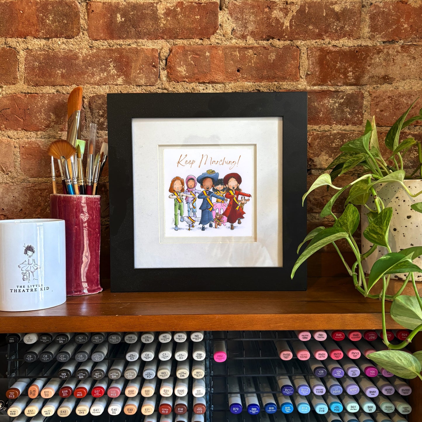 Keep Marching (Little Print)