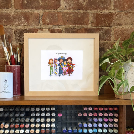 Keep Marching (Fine Art Print)