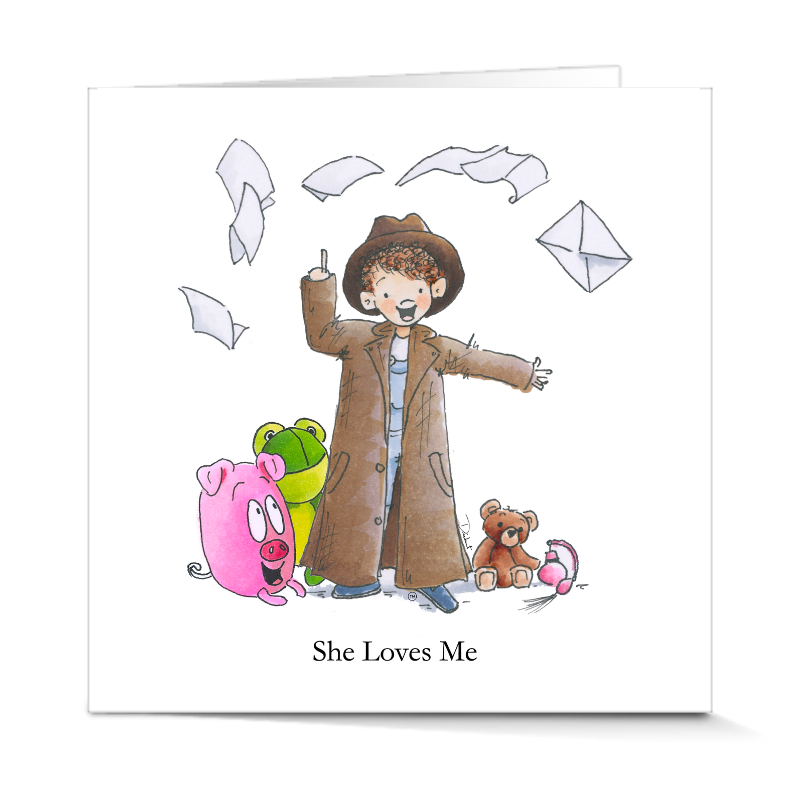 She Loves Me (Card)