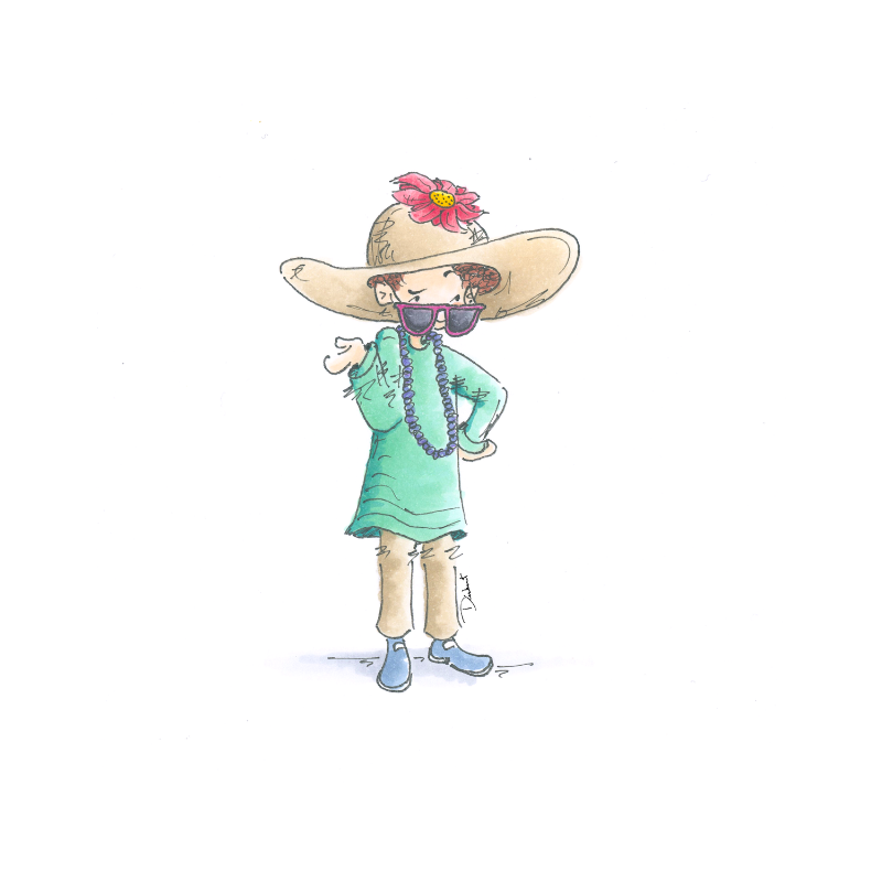 Does anyone still wear a hat? (Little Print)