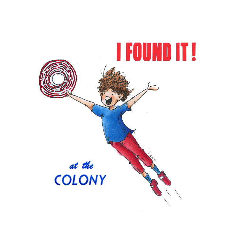 I Found it at the Colony (Little Print)