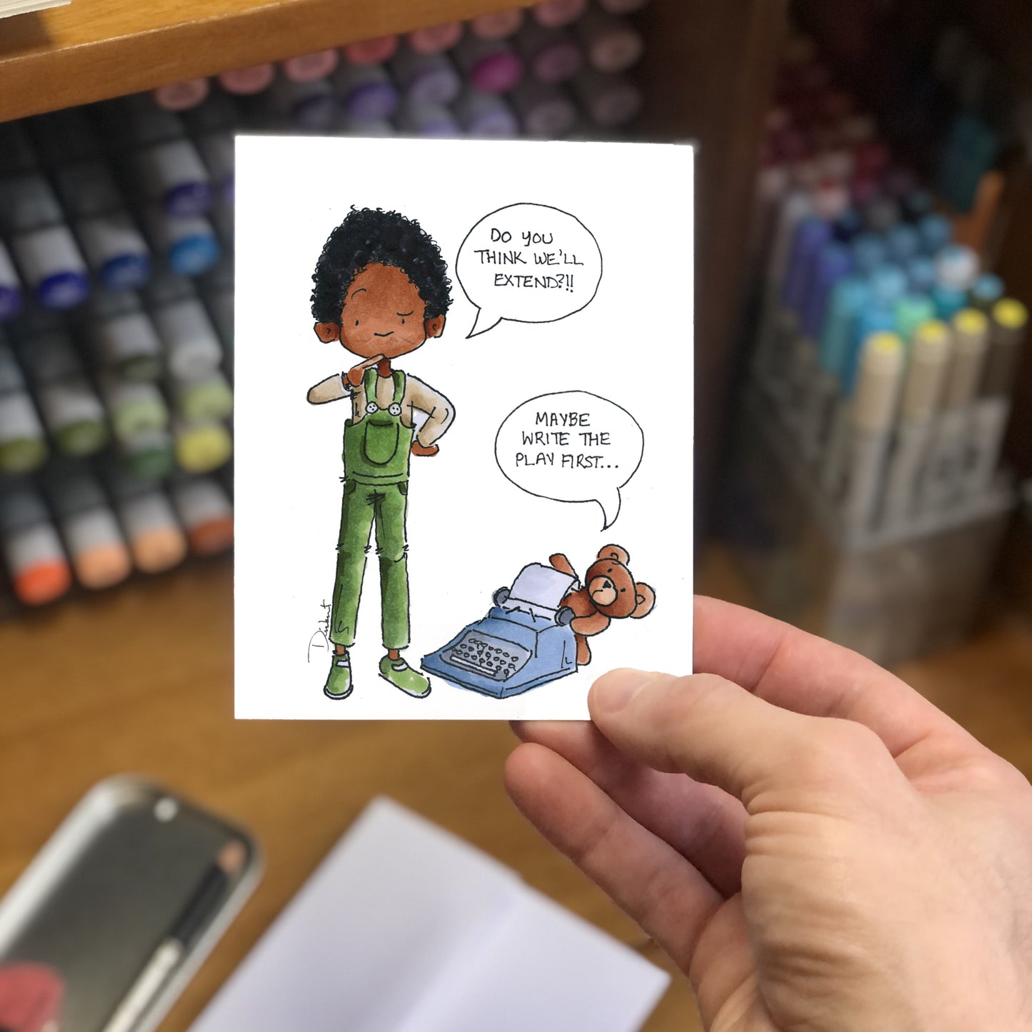 Getting Ahead of Ourselves (Card)