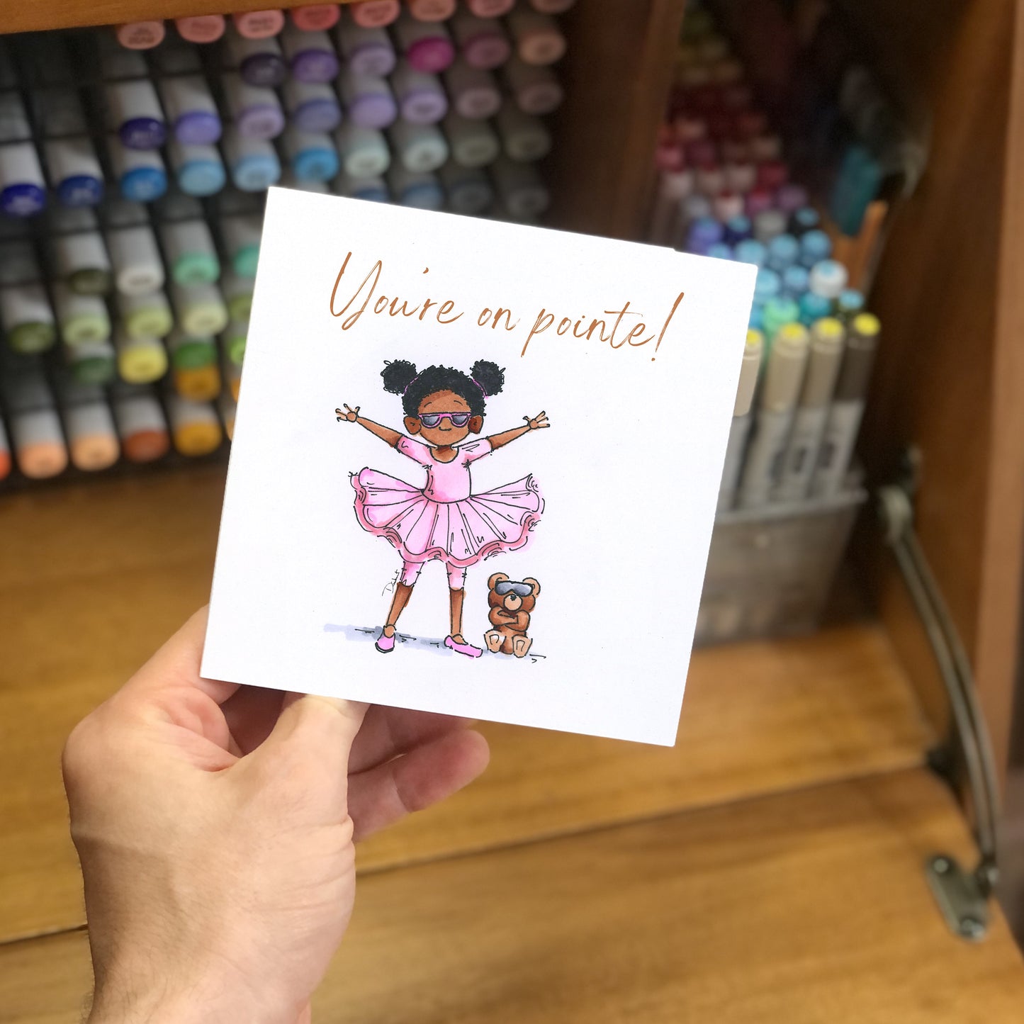 You're on Pointe! (Card)