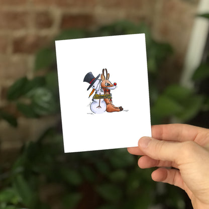 Rudolph and Frosty's Understudy (Card)