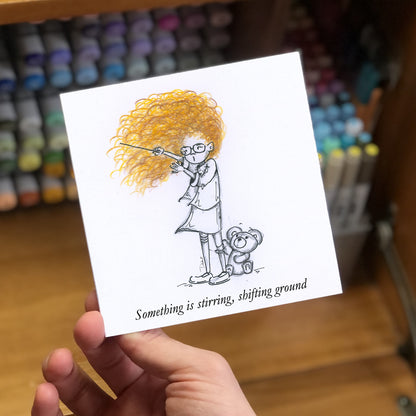 Something is Stirring (Card)