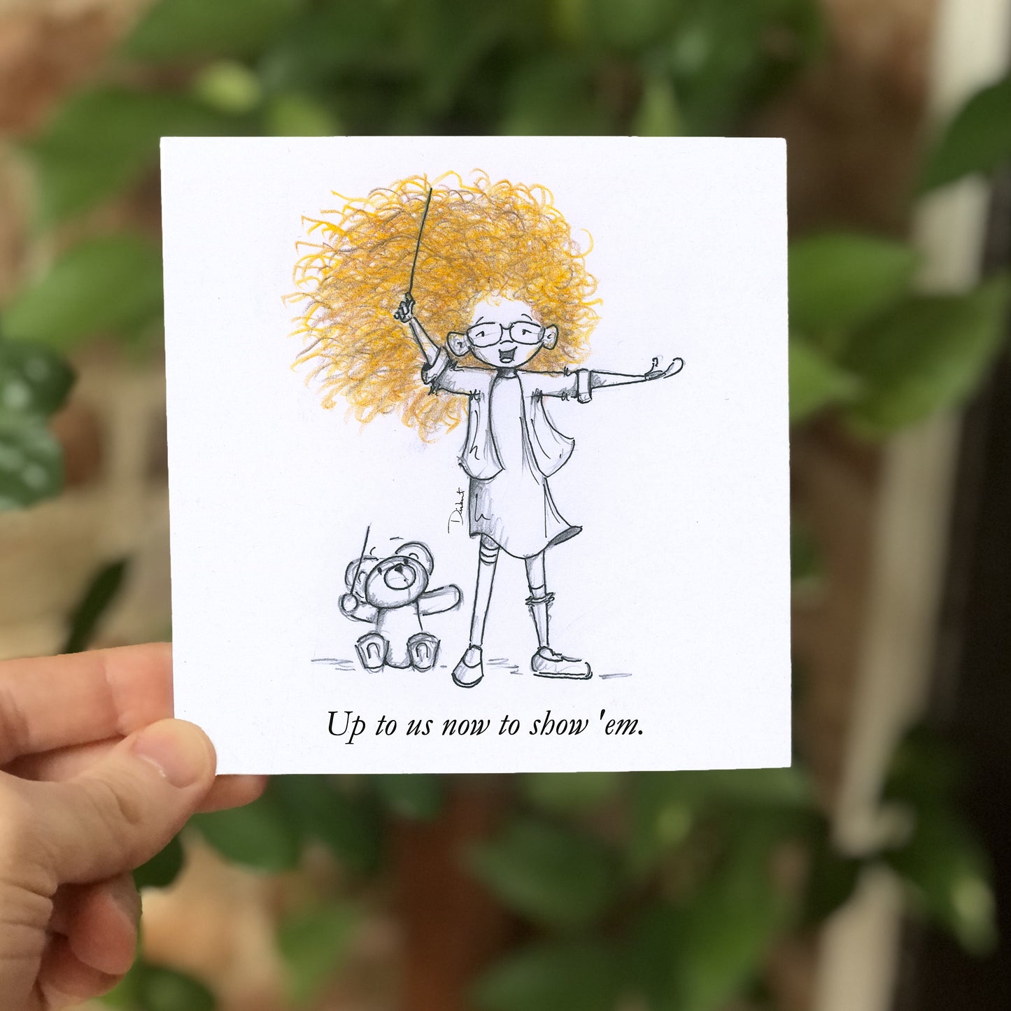 Up to us now (Card)