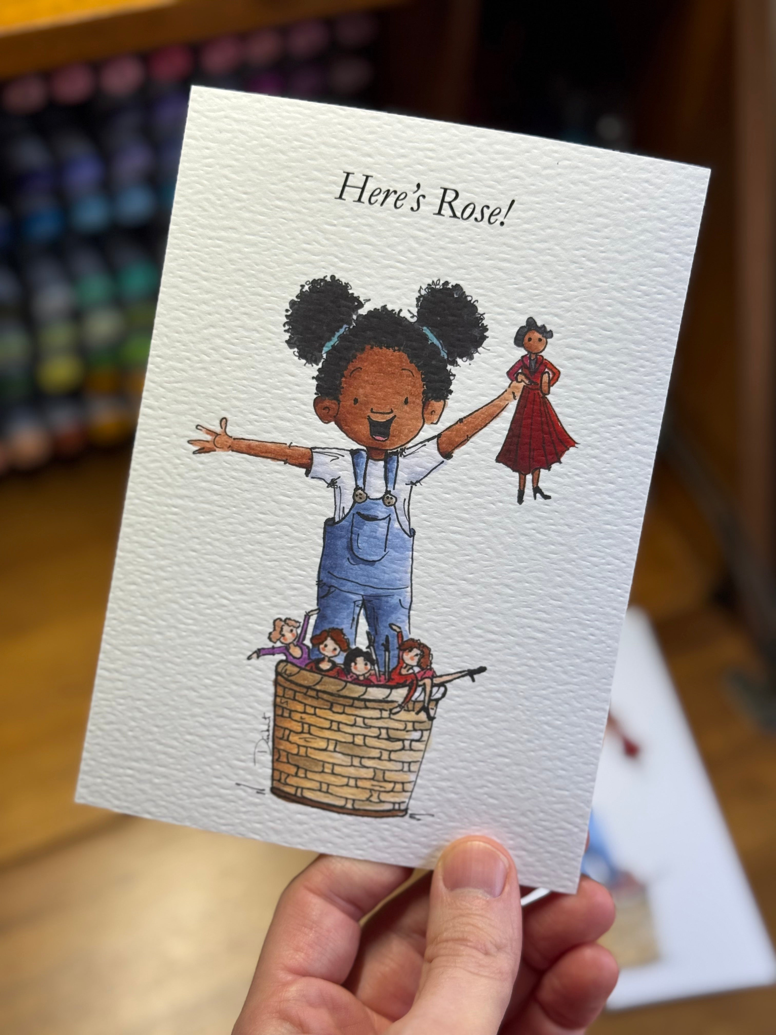 Two Best Friends (Print) - The Little Theatre Kid – The Little
