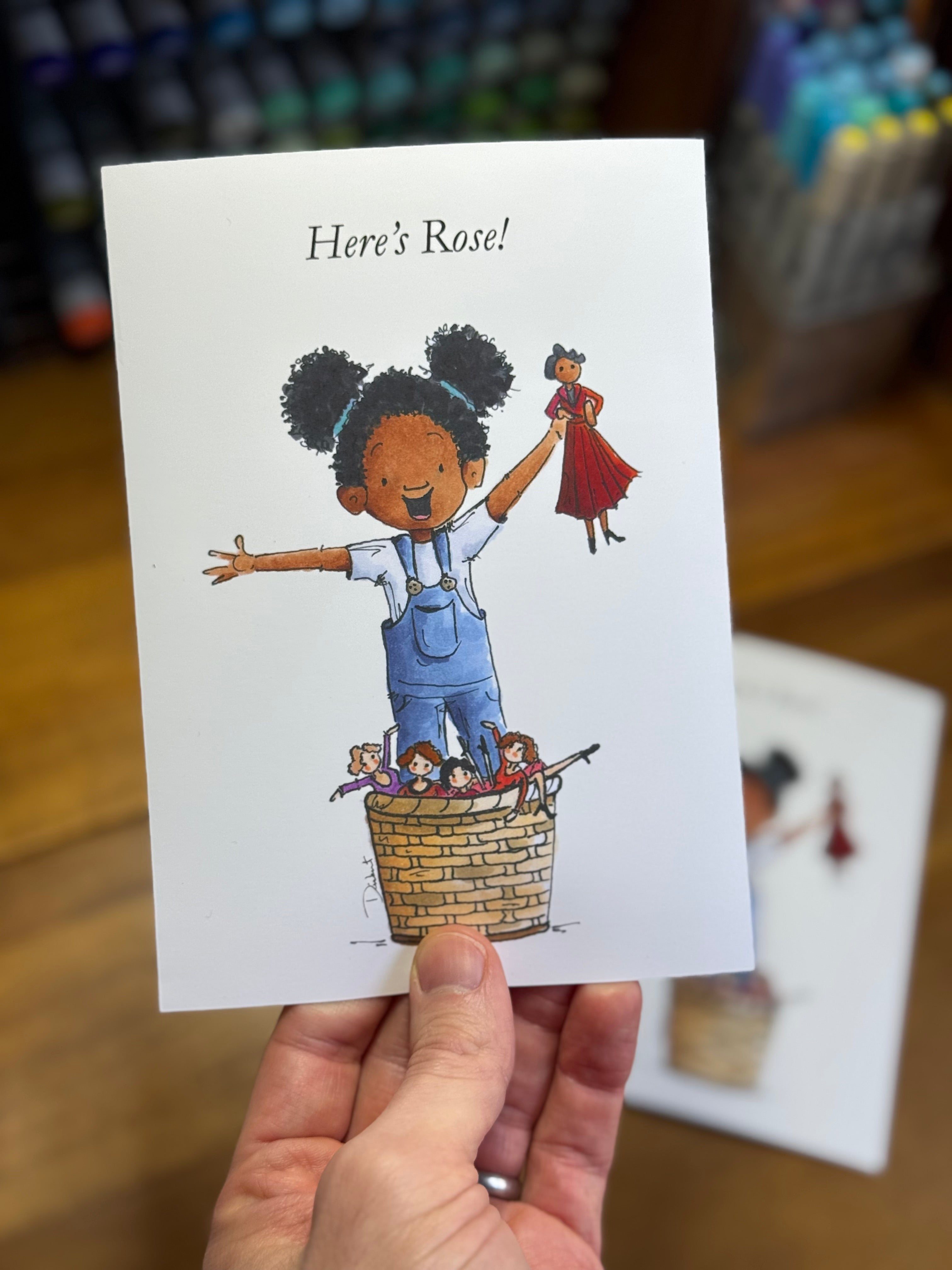 Two Best Friends (Print) - The Little Theatre Kid – The Little