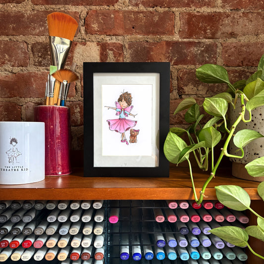 Pink Fairy Wings (Little Print)