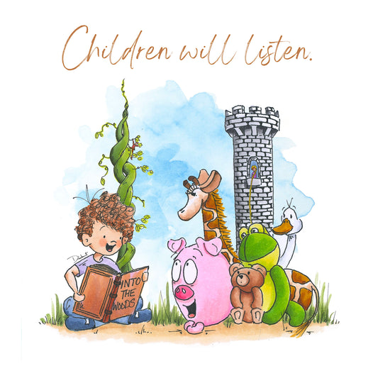 Children Will Listen (Fine Art Print)