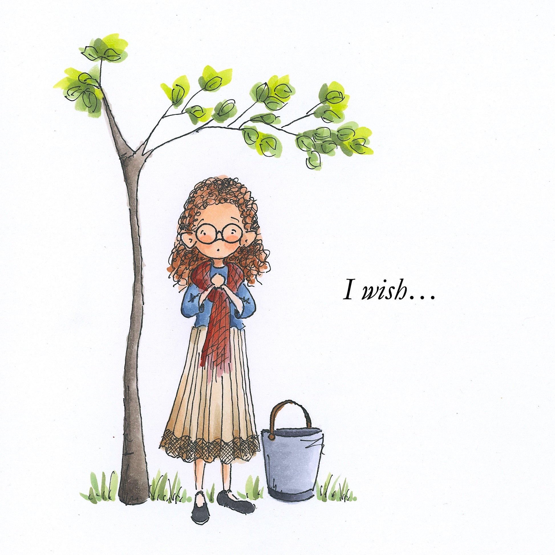 I Wish Cinderella (Fine Art Print) The Little Theatre Kid