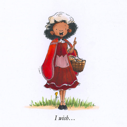 I Wish - Little Red Riding Hood (Fine Art Print)