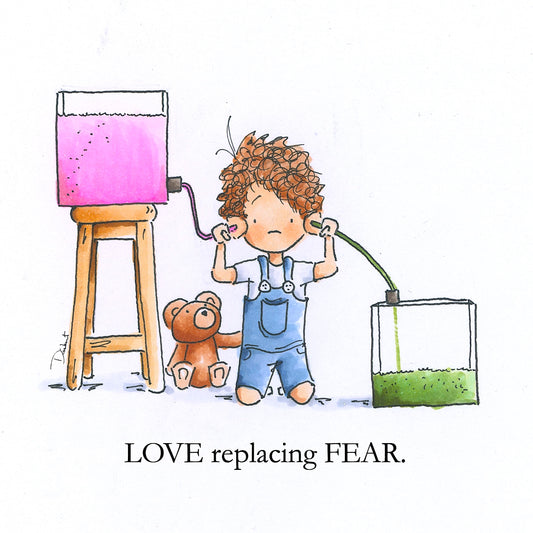 Love Replacing Fear (Fine Art Print)
