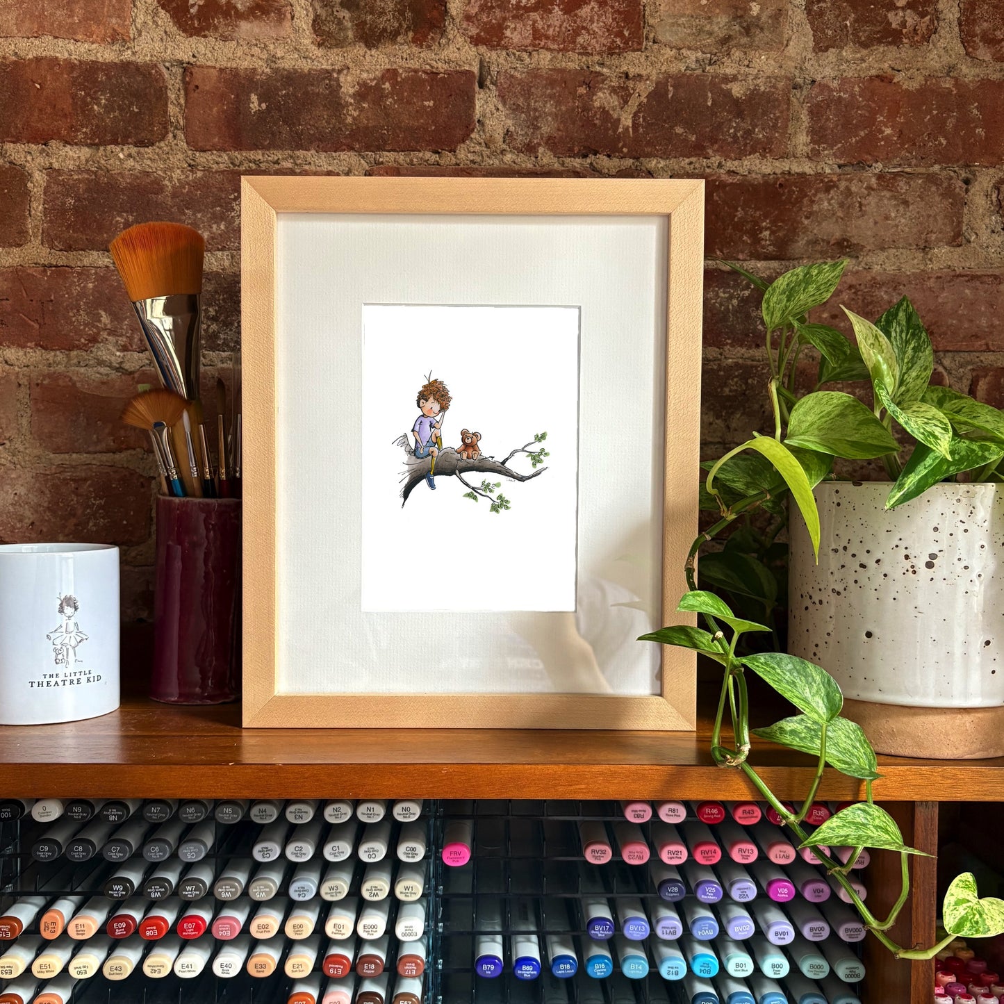 The Baker and Jack (Fine Art Print)