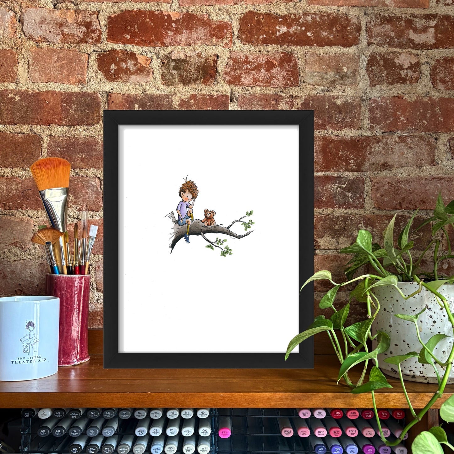 The Baker and Jack (Fine Art Print)
