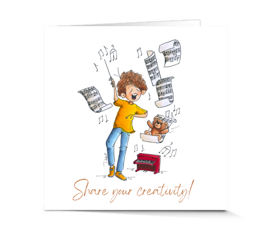 Share Your Creativity (Card)