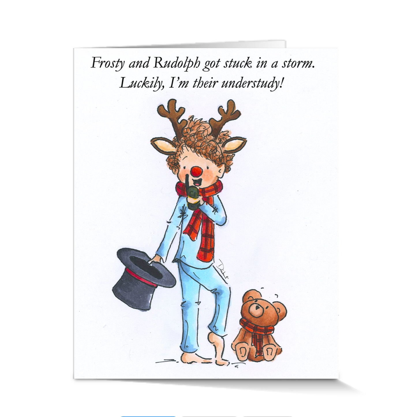 Rudolph and Frosty's Understudy (Card)