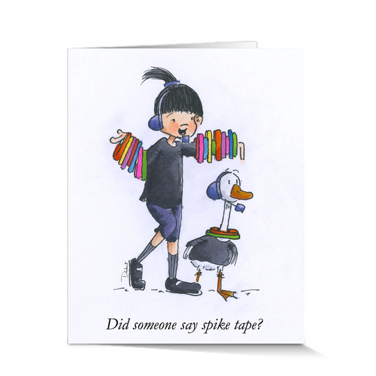 Sherry the Stage Manager has every color available in Spike Tape! She loves it! This theater gift is perfect for the theater lover in your life.