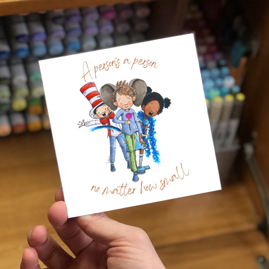 A Person's a Person (Card)