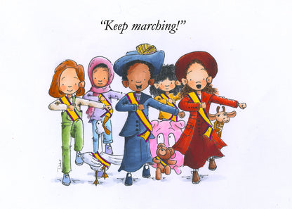 Keep Marching (Fine Art Print)