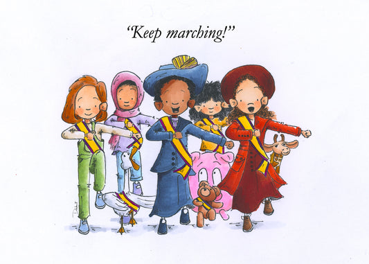 Keep Marching (Fine Art Print)