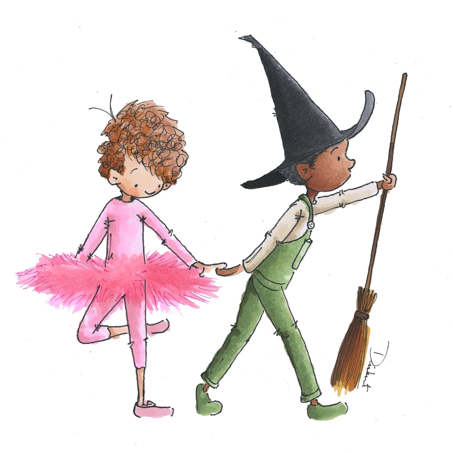 Two Best Friends (Fine Art Print)