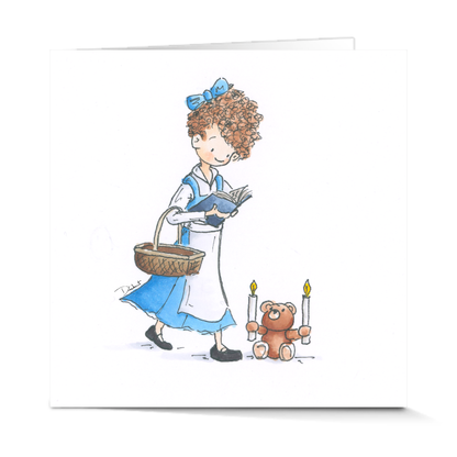 Look there she goes... (Card)