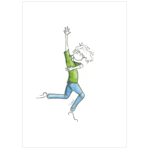 God, I'm a Dancer (Fine Art Print)