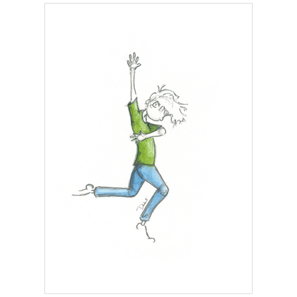 God, I'm a Dancer (Fine Art Print)