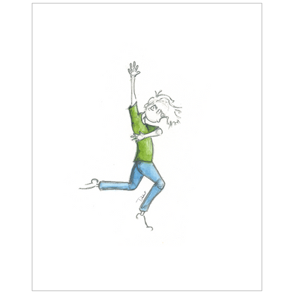 God, I'm a Dancer (Fine Art Print)