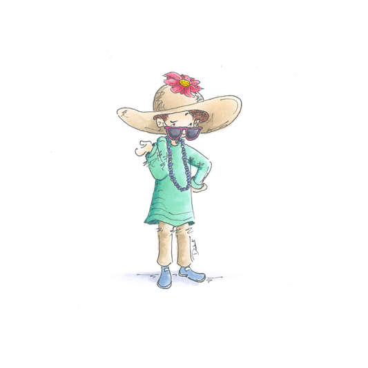 Does anyone still wear a hat? (Little Print)