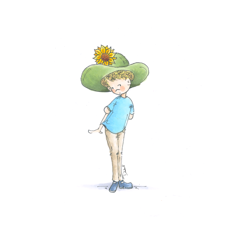 The Great Green Hat (Little Print)