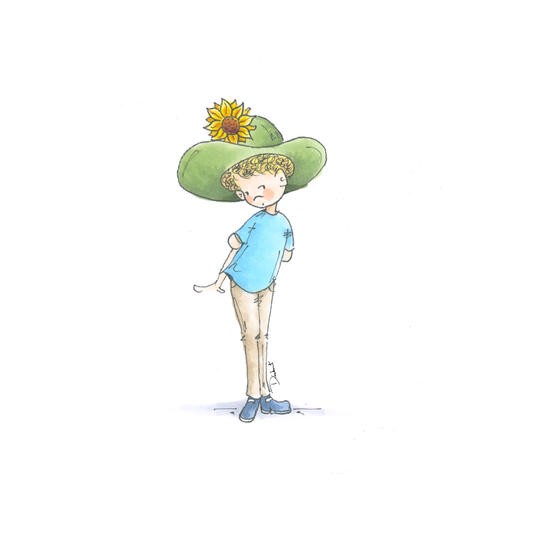 The Great Green Hat (Little Print)